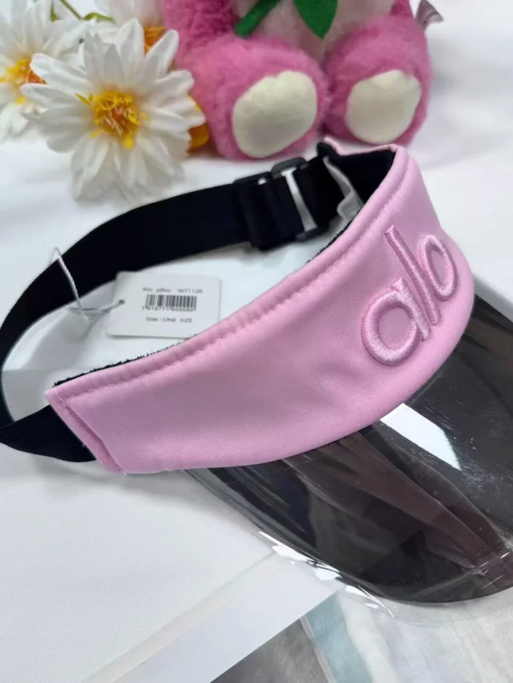 Alo Yoga Tenniscore Airlift Pink Solar Sun Hat|Sports Daily travel